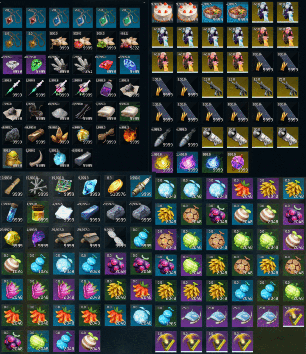 all items pack